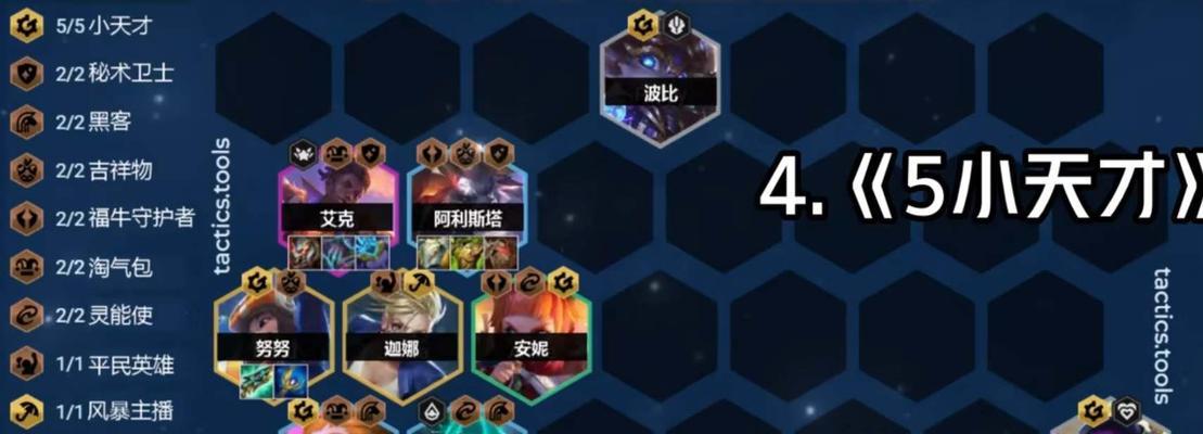 《云顶之弈》s8平民怪兽枪阵容攻略，打造无敌王者（通过怪兽枪阵容登顶）