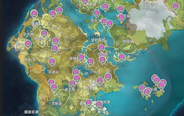 《原神》千壑沙地元能尖碑宝箱全收集攻略（挖掘隐藏宝箱）