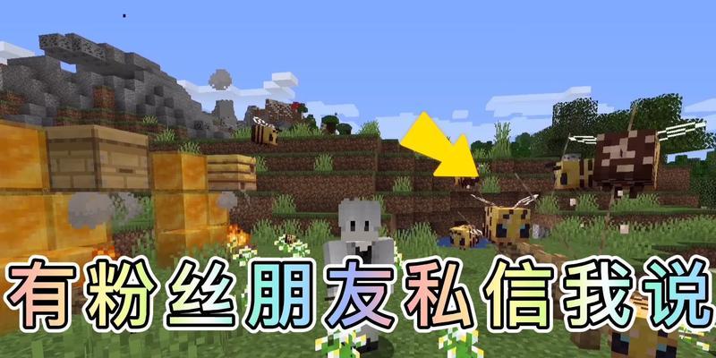 我的世界中蜜蜂的捕捉方法是什么？
