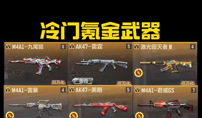 新手在cf中购买武器有哪些划算的策略？